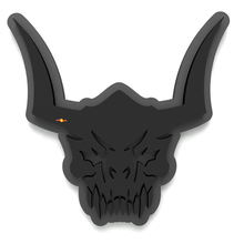 Emblema de guardabarros de portón trasero Skull Monster 3D
 4