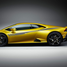 Gráficos de rayas laterales Calcomanía de vinilo para carreras para Lamborghini Huracan Evo 5
 2