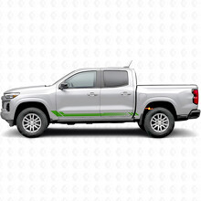Tiras de Vinilo con Diseño de Panal para Puertas y Paneles Laterales para Chevrolet Colorado 3ª Generación 2023-2026_6