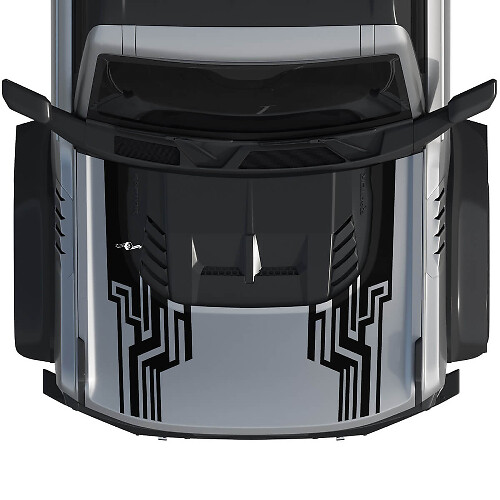 Capucha Bronco Raptor Envoltura Gráfica Calcomanía para Ford Bronco 2
 1