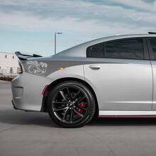 Calcomanía de vinilo de la franja lateral del cuarto trasero del paquete Demon Scat para Dodge Charger
 2