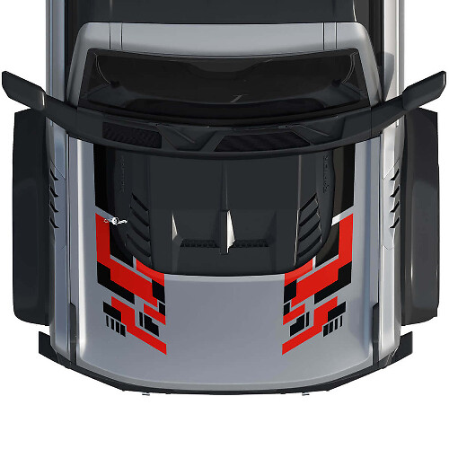 Gráficos de Vinilo para Capó Calcomanía para Ford Bronco Raptor