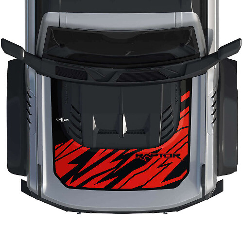 Pegatinas de Gráficos para Envolvente del Capó 5 Para Ford Bronco Raptor