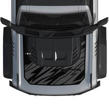 Capucha Bronco Raptor Envoltura Gráfica Calcomanía Pegatina para Ford Bronco 2 colores 2
 3