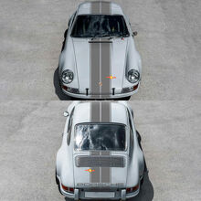 Kit de adhesivos de vinilo con franja central para Porsche 911 ST 1970_2