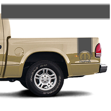 Calcomanía de vinilo para cubierta de cama lateral trasera con gráficos Mopar para Dodge Dakota
 3