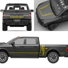 Kit Completo de Letras Personalizadas en Vinilo para Dodge Ram Power Wagon_6