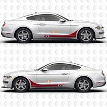 Calcomanía de vinilo con franjas de puerta para coche muscular Musclecar Musclecarmodel GT_2