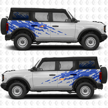 Side Doors Splash Graphics Decals Stickers for Ford Bronco 3