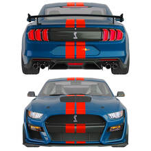 Kit de Vinilo con Doble Raya Frontal Superior y Trasera para Musclecar Musclecarmodel_2