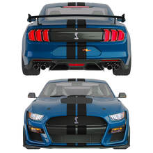 Kit de Vinilo con Doble Raya Frontal Superior y Trasera para Musclecar Musclecarmodel_4