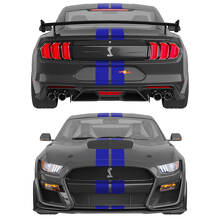 Kit de Vinilo con Doble Raya Frontal Superior y Trasera para Musclecar Musclecarmodel_6
