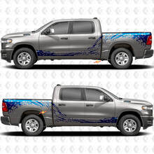 Kit de pegatinas vinilo gráficas salpicaduras de barro para el lateral de la caja para Dodge RAM 1500_3