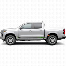 Líneas de vinilo para puerta y paneles laterales Racing Line para Chevrolet Colorado 3ª generación 2023-2026_4