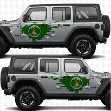 Kit de vinilos para puerta lateral Campfire para Jeep Wrangler_2