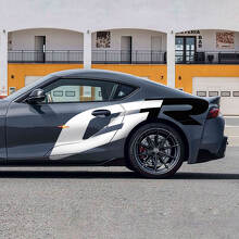 Adhesivo de Vinilo con Logo GR para el Lado del Toyota Supra 2020-2026_3