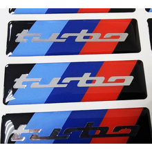 M Turbo Chrome Interior Dashboard domed 3d sticker decals graphic for BMW M 5
