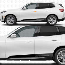 Kit de calcomanías de franjas para panel lateral inferior de puerta M Performance 2 para BMW X3 G45 2