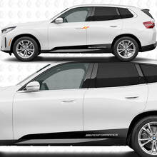 Juego de Calcomanías de Franja para Panel Lateral de Puerta M Performance para BMW X3 G45 2