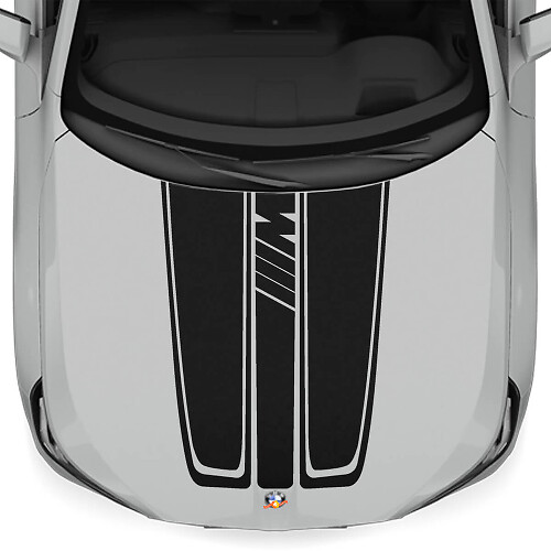 Kit de vinilos con rayas M-Style para capó para BMW X3 G45