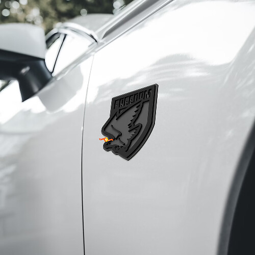 Placas Bald Eagle Freedom para Guardabarros Emblema de Portón Insignia 3D 1