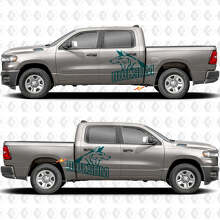 Impresionantes Pegatinas de Vinilo para Puertas Laterales de Lobo Gráficos 2 2