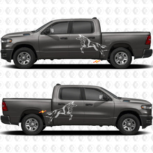 Calcomanías de Salpicadura Wolf para Puertas Laterales y Caja 2