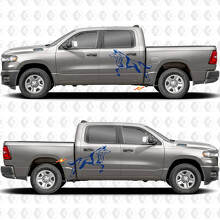 Calcomanías de Salpicadura Wolf para Puertas Laterales y Caja 3