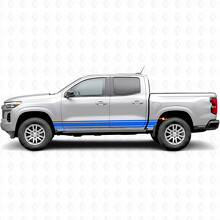 Líneas Delgadas de Vinilo Decorativas para Puertas y Lateral de Cama para Chevrolet Colorado 3ª Generación 2023-2026_5