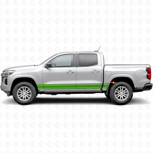 Líneas Delgadas de Vinilo Decorativas para Puertas y Lateral de Cama para Chevrolet Colorado 3ª Generación 2023-2026_6