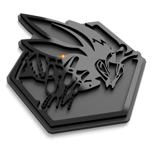 Insignias de guardabarros en forma de panal de abeja Insignia de portón emblema 3D 5