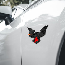 Emblemas de Guardabarros con Bandera de EE. UU. Bald Eagle Insignia de 3D para Portón Trasero 4