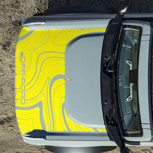 Calcomanías Topográficas para Capó Todoterreno para Ford Bronco 2