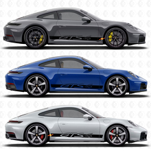 Kit de Calcomanías con 4 Rayas Laterales GTS para Porsche 911 Carrera 4 GTS 2