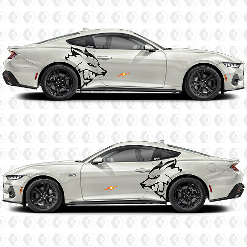 Kit de Vinilo Lateral Coyote para Musclecar Musclecarmodel
