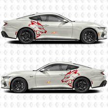 Kit de Vinilo Lateral Coyote para Musclecar Musclecarmodel_2