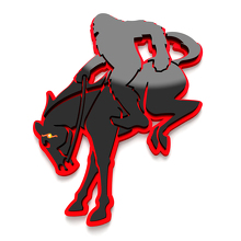 Yeti en Caballo Insignias de Guardabarros Bronco Emblema de Portón Insignia 3D 2