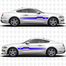 Calcomanía de vinilo adhesiva de tira central para puertas laterales para Musclecar Musclecarmodel 2