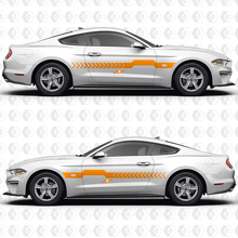 Calcomanía de vinilo adhesiva de tira central para puertas laterales para Musclecar Musclecarmodel 3