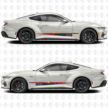 Gráficos de Calcomanía de Vinilo en la Puerta Lateral con Franjas de Estilo Racing para Musclecar Musclecarmodel 2