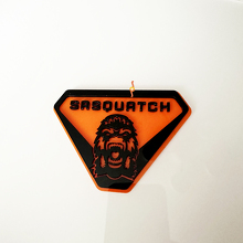 Insignias Sasquatch Yeti para aletas Emblema de portón Placa 3D 6