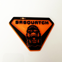 Insignias Sasquatch Yeti para aletas Emblema de portón Placa 3D 7