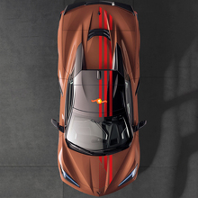 Juego de Calcomanías con Rayas de la Bandera de EE. UU. para Chevrolet Corvette C8 3