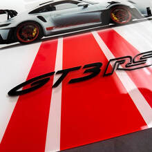 Panel de arte de pared de garaje acrílico brillante inspirado en GT3 RS_4