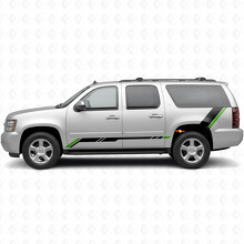 Tiras de Vinilo en Relieve para Puertas y Cuartos Traseros para Chevrolet Suburban GMT900 2007-2014_4