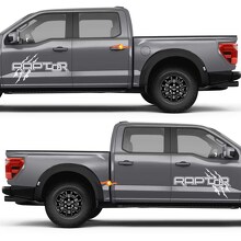 Claw Marks Text Combo Side Doors Vinyl Decal Sticker for Ford F-150 5