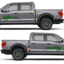 Claw Marks Text Combo Side Doors Vinyl Decal Sticker for Ford F-150 7