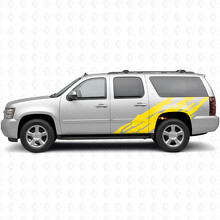Vinilos de Franja Dentada para Puertas y Cuartos Traseros para Chevrolet Suburban GMT900 2007-2014_3
