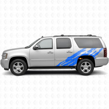 Vinilos de Franja Dentada para Puertas y Cuartos Traseros para Chevrolet Suburban GMT900 2007-2014_5