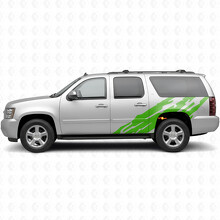 Vinilos de Franja Dentada para Puertas y Cuartos Traseros para Chevrolet Suburban GMT900 2007-2014_6